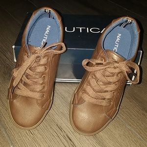 Brown lace up shoes
